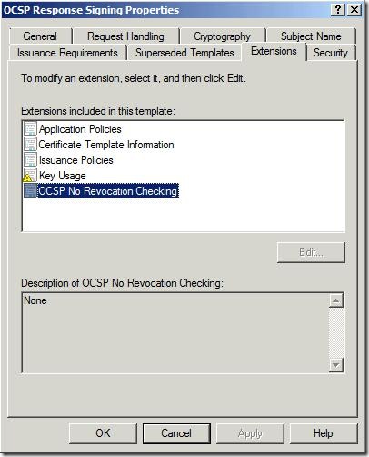 OCSP Template