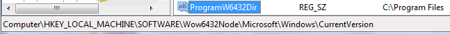 ProgramW6432Node