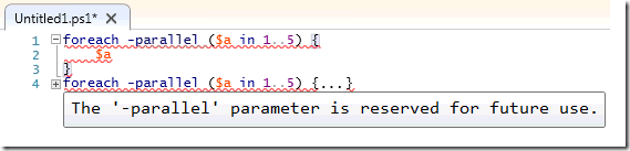 Online parser and outlinings